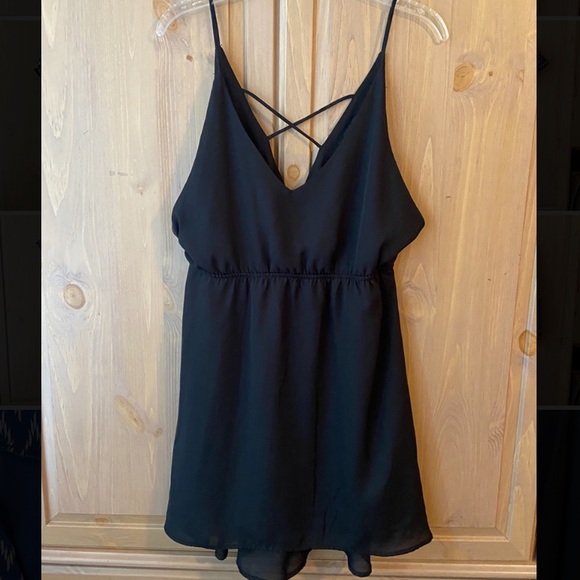 Very J Strappy Cinched-Waist Cocktail Dress - Picture 4 of 6